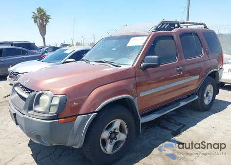 2002 Nissan Xterra Xe из США, поврежденный, VIN 5N1ED28T92C514852